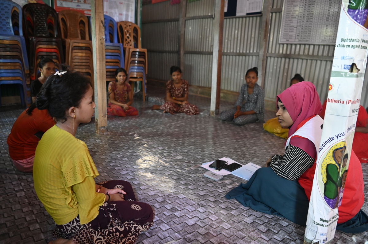 Rohingya Refugee Volunteers Combat Stresses Of Camp Life With Mental ...