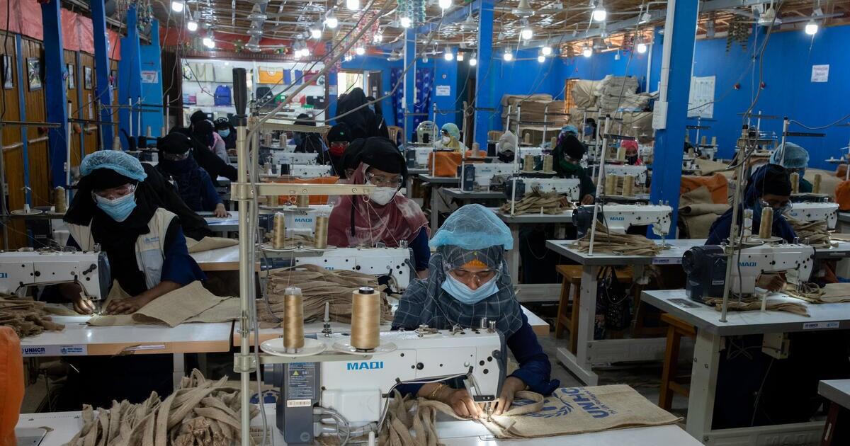 Rohingya refugee women gain skills and a voice making eco