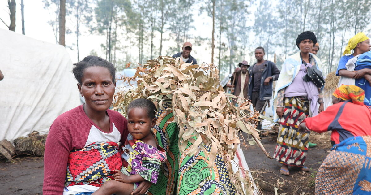 Displacement continues to disproportionately impact women in the DRC