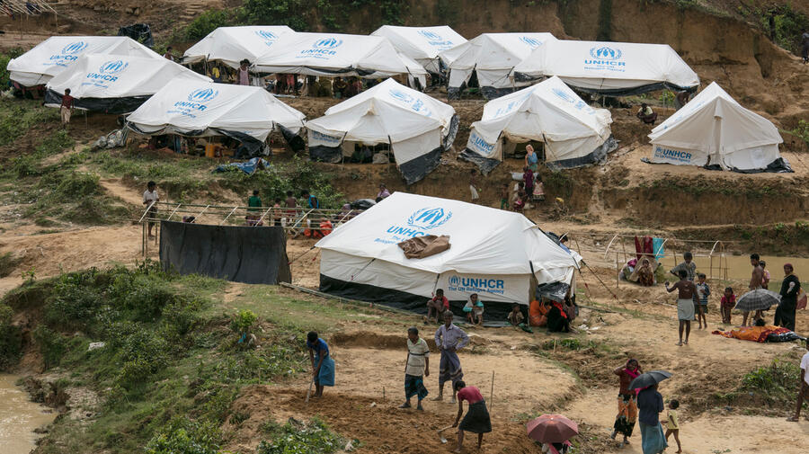 UNHCR: First Group Of Rohingya Refugees Moves To New Emergency Shelters ...