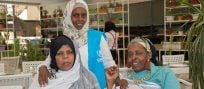 Senior citizens of the refugee community in Syria enjoy open day event