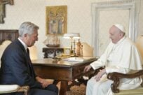 UNHCR’s Grandi and Pope Francis share a vision of global response to displacement based on solidarity and care