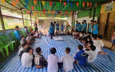 Children at Tham Hin Refugee Camp learn the power of self-love and safety awareness