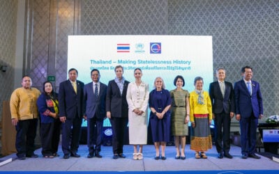 UNHCR supports Thailand in making statelessness history