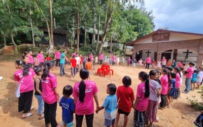 Refugee Youth Volunteers Support Community Initiatives in Tham Hin Camp