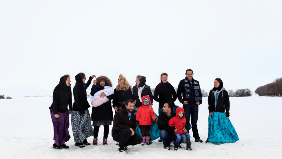 UNHCR - Meet the Hutterites colony who stepped up to sponsor the Al ...