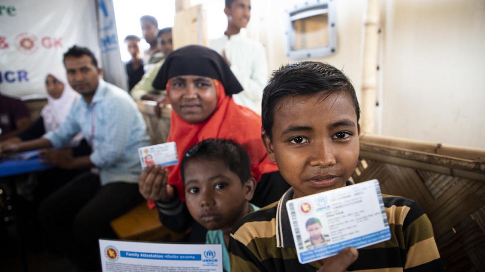 Image result for Rohingya refugees got identity cards