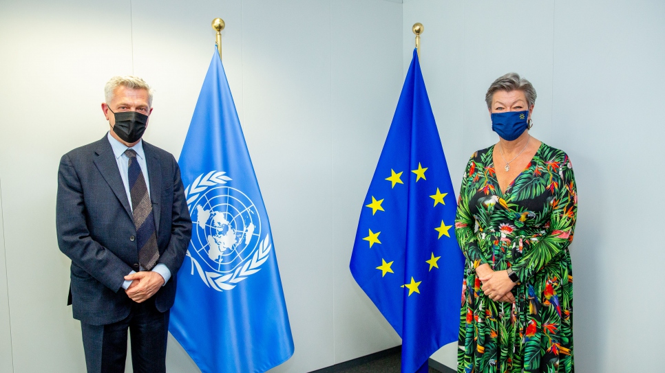 Unhcr Opening Remarks By United Nations High Commissioner For Refugees Filippo Grandi At Joint Press Point With European Commissioner For Home Affairs Ylva Johansson