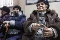 Pensioners caught up in Ukraine conflict struggle to survive