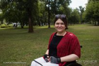 Активістка відстоює права людей з інвалідністю в Україні