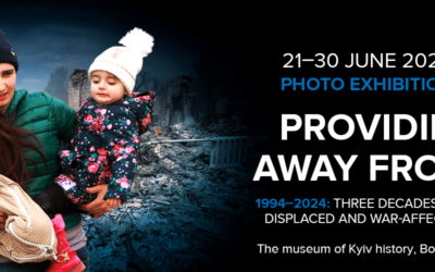 30 years and still standing with the people in Ukraine: UNHCR opens photo exhibition on its work with and for the people in Ukraine