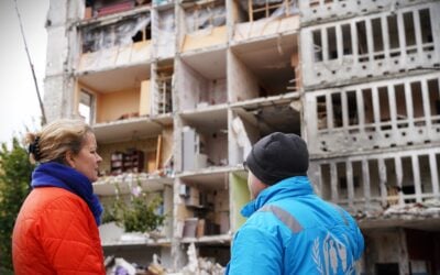 1,000 days of full-scale war on Ukraine: UNHCR’s deputy chief urges solidarity with innocent victims