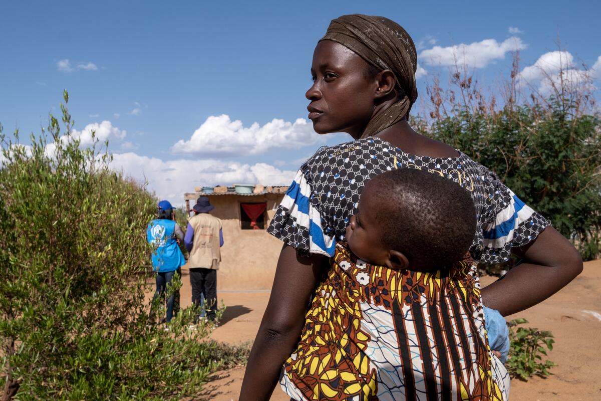 Namibia, Refugees in the Osire settlement are feeling the impacts of funding cuts and climate change